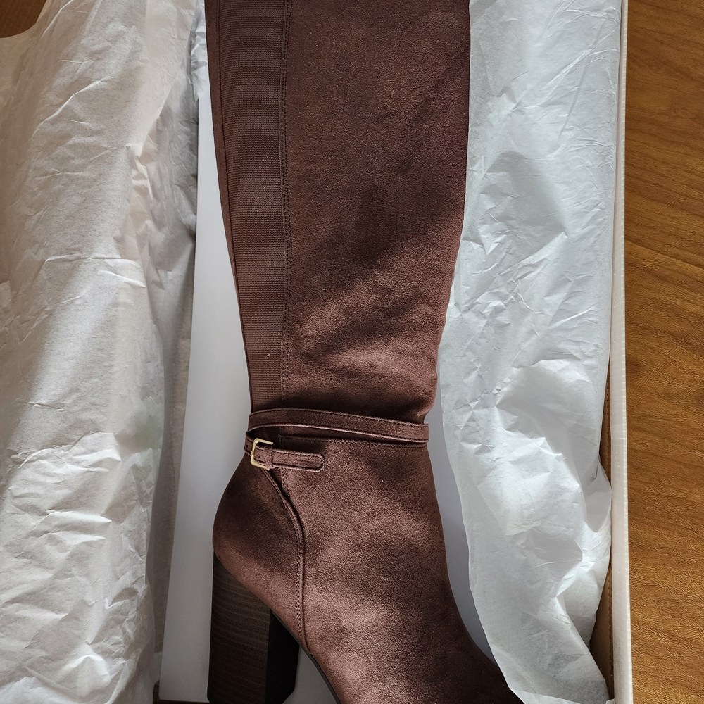 LC Lauren Conrad Dark Brown Heeled Boots